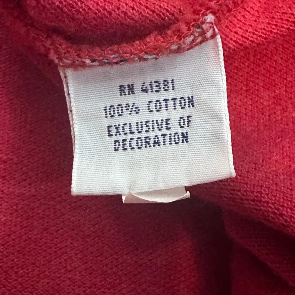Polo Ralph Lauren Polo Shirt Men's XXL Red Excellent Long Sleeve Pique Pony Logo